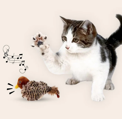 BirdyChirp™ Oiseau interactif réaliste pour chats